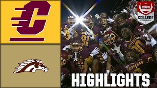 Western Michigan Broncos vs Central Michigan Chippewas  Full Game Highlights  ESPN CFB [upl. by Strenta]