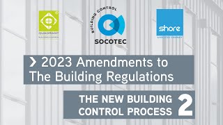 The New Building Control Process  Changes to Building Regulations 2023  Part 2 [upl. by Cybill910]