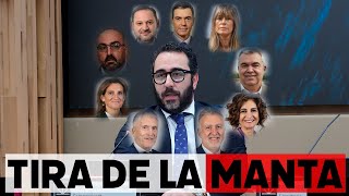 Aldama tira de la manta y destapa las tramas de corrupción del PSOE [upl. by Ahsinwad]