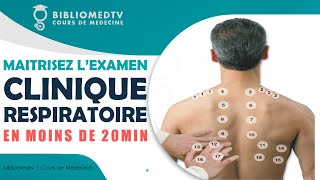 Cours de Pneumologie  Examen Clinique Respiratoire [upl. by Rolfe711]