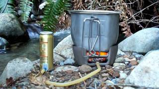 BCB Crusader Cooker with External Fuel Source [upl. by Atilemrac494]