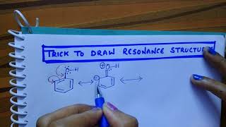 Trick to draw Resonance structures [upl. by Annahsed]