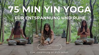 75 Minuten Yin Yoga  sanfte Bewegungen  Ganzkörper  Entspannung und Ruhe  Zeit für dich [upl. by Morgun388]