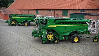 Nyleverans av 2x John Deere X9 1100 [upl. by Phelips]