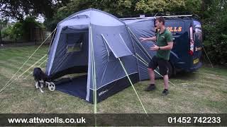 Outdoor Revolution Outhouse Handi Awning Review 2024 [upl. by Nylynnej721]