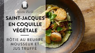 Recette de Fêtes  la recette étoilée de Coquilles SaintJacques du Chef Xavier Isabal [upl. by Salim]