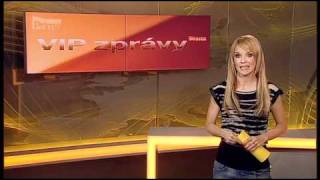 Marie Pojkarová a VIP zprávyTv Prima [upl. by Aletta301]