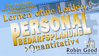 Personalbedarfsplanung quantitativ [upl. by Upton]