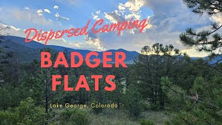 Dispersed Camping Badger Flats Colorado [upl. by Schonthal92]