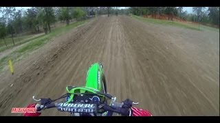 MotoSport Helmet Cam Will Stockland  Rio Bravo MX [upl. by Klehm70]