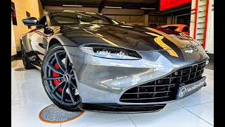 quot2019 Aston Martin Vantage V8 Review  Xenon Grey  £92950  UK LOUGHBOURGH  HAMILTON GRAYS LTD [upl. by Eibbob]