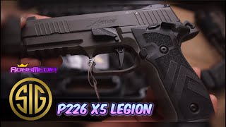 Sig Sauer P226 XFive Legion amp its Optic Mounting System  RobbArmstong [upl. by Shaughnessy372]