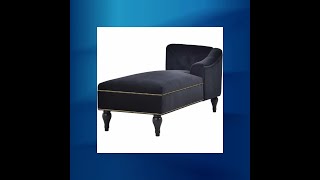 Chaise longue velvet chaise longue tufted right armchair with buttons massage chaise longue lou [upl. by Atipul129]