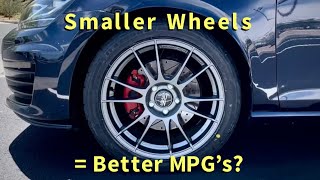 Do Lighter WheelsTires and Smaller Diameter WheelsTires Improve Gas Mileage [upl. by Eugenides944]