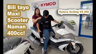 Bili tayo KYMCO Xciting VS 400i Maxi Scooter [upl. by Rodama]