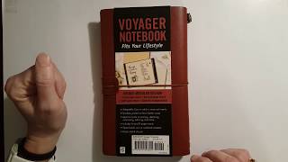 Voyager Travelers Notebook [upl. by Etnaled86]