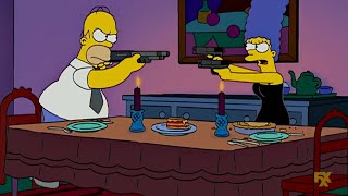 The simpsons homer vs marge fight scene [upl. by Sarat]