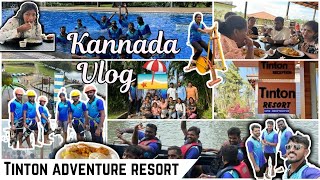 Review of Tinton adventure resort kundapur kannadatravelvlogfriendsvlog [upl. by Epuladaug624]