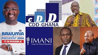 CDD Ghana joins IMANI to end JM 2024 Agyemang Bawumia de asem beba February 7th [upl. by Eirruc]