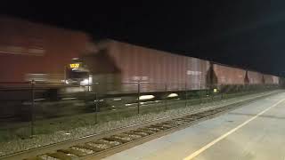 East Bound Hopper Train BNSF  8015 BNSF  7 [upl. by Atinahs]