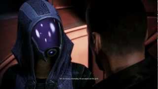 Mass Effect 3 Tali Romance 1 Meeting Tali v1 Admiral [upl. by Anayi]