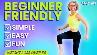 20 Minute Happy CARDIO Workout for WEIGHT LOSS 👒 MAY 1 [upl. by Rekoob]