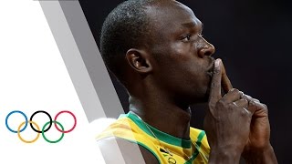 Usain Bolt Wins Olympic 100m Gold  London 2012 Olympic Games [upl. by Ettesoj]