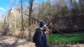 Exploring the Ruins of Rosendale Cement Works  Hiking Wallkill Valley Rail Trail  Rosendale NY [upl. by Niltak]