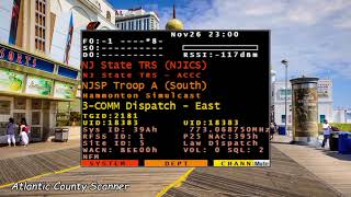 Atlantic County New Jersey USA  LIVE 247 scanner feed [upl. by Cinderella]