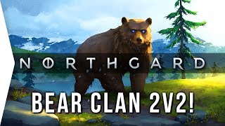 Northgard ► BEAR CLAN 2v2 Multiplayer [upl. by Egag]