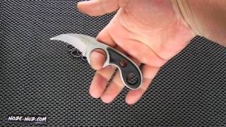 SWHRT2 HRT Neck Knife Zytel Handle Serrated [upl. by Gannie]