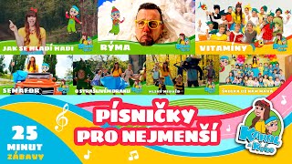 Písničky pro nejmenší  Karol a Kvído  25 minut zábavy [upl. by Fry]