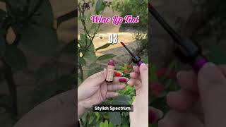 Wine Lip Tint liptint lips wine color fyp trending [upl. by Bergmann]