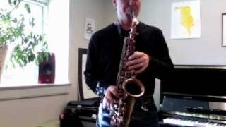 David Pope Demonstrates Altissimo for Alto Saxophone [upl. by Bunce314]