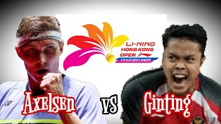 Viktor Axelsen vs Anthony Ginting  Semifinal Hong Kong Open 2024 Badminton [upl. by Oilenroc]