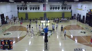 John Carroll High School vs C Milton Wright High School Mens Varsity Volleyball [upl. by Jt551]