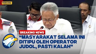 BREAKING NEWS  Menko Polkam Masyarakat Selama Ini Ditipu Oleh Operator Judol [upl. by Inad]