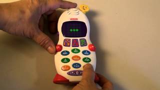 FisherPrice Laugh amp Learn Learning Phone  Toddler Toy [upl. by Rutan]