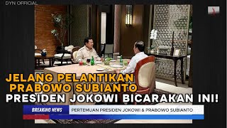 Pertemuan Presiden Jokowi dengan Prabowo Subianto Jelang Pertemuan dengan MegawatiBahas apa [upl. by Ahsem740]