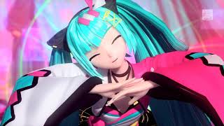 【PDFT Mega39s】4K 60 FPS Magical Mirai 2020 Module l 39 Music  MikitoP [upl. by Goebel]