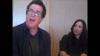 Frequency  Jeremy Carver Jennifer Gwartz Interview Comic Con [upl. by Yellac]