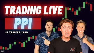 LIVE Trading GOLD NAS100 EURUSD  PPI   NY Session Ft MarkosTradingJourney amp MikoAodu ​ [upl. by Niobe]