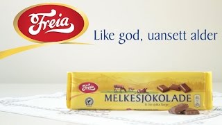 Freia Melkesjokolade Reklame [upl. by Delwin]