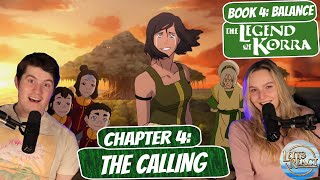 TOPH HELPS KORRA HEAL  Legend of Korra Book 4 Reaction  Chapter 4 quotThe Callingquot [upl. by Ahsitaf]