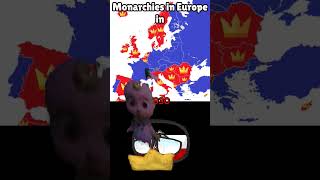 monarchies in europe 1914  1930  2024 countryballeurope1890 countryballs [upl. by Nogaem802]