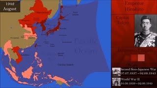 History of the Japanese Empire  Every Month [upl. by Toole]