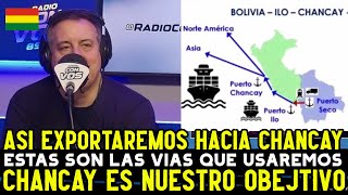 ANALISTA BOLIVIANO EXPLICA DETALLADAMENTE COMO APROVECHARA BOLIVIA EL MEGAPUERTO DE CHANCAY [upl. by Mora424]