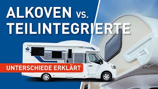 Alkoven vs Teilintegrierte  Unterschiede erklärt  Ahorn Camp [upl. by Fawne]