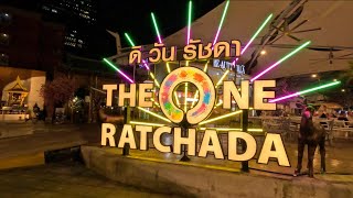 Bangkok Thailand ONE RATCHADA NIGHT MARKET🌼Famous foodhunting place in the city [upl. by Harehs]