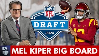 Mel Kiper 2024 NFL Draft Prospect Rankings  Top 25 Big Board From ESPN Led By Caleb Williams [upl. by Ransell603]